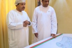 Mubarak Al Hadadi with Minister